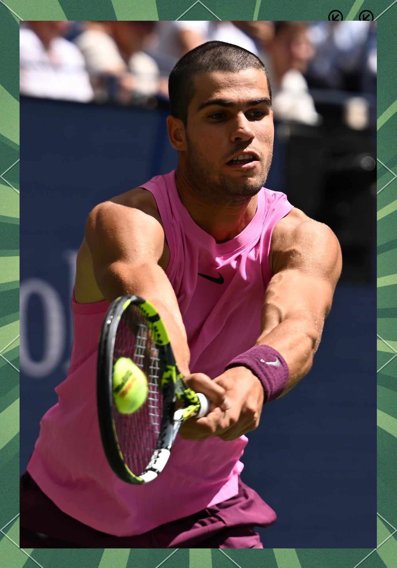 意大利网球队强势美国网球队，阿尔卡拉斯送出助攻