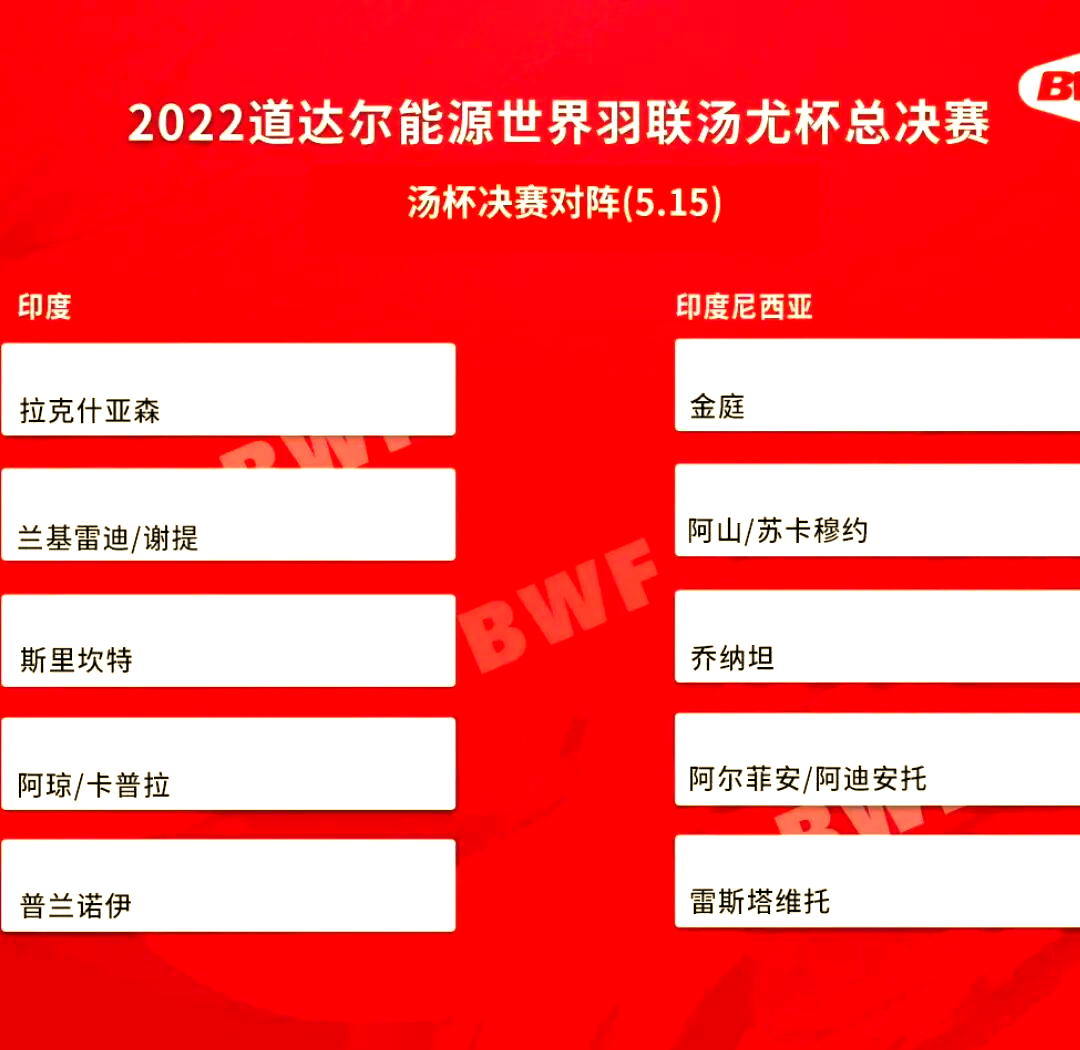 包含印尼羽毛球队逆转中国羽毛球队，辛杜一己之力扛起全队的词条