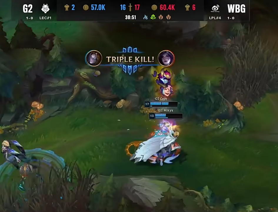 G2轻取WBG，Nemesis打破历史纪录的简单介绍